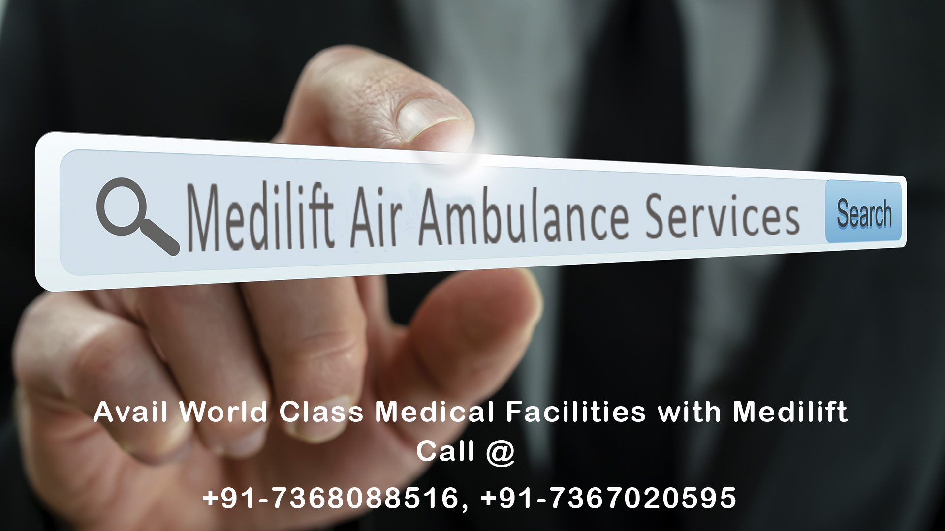 medilift air ambulance services in Jamshedpur